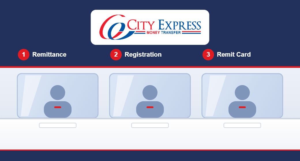 City Express Japan counter